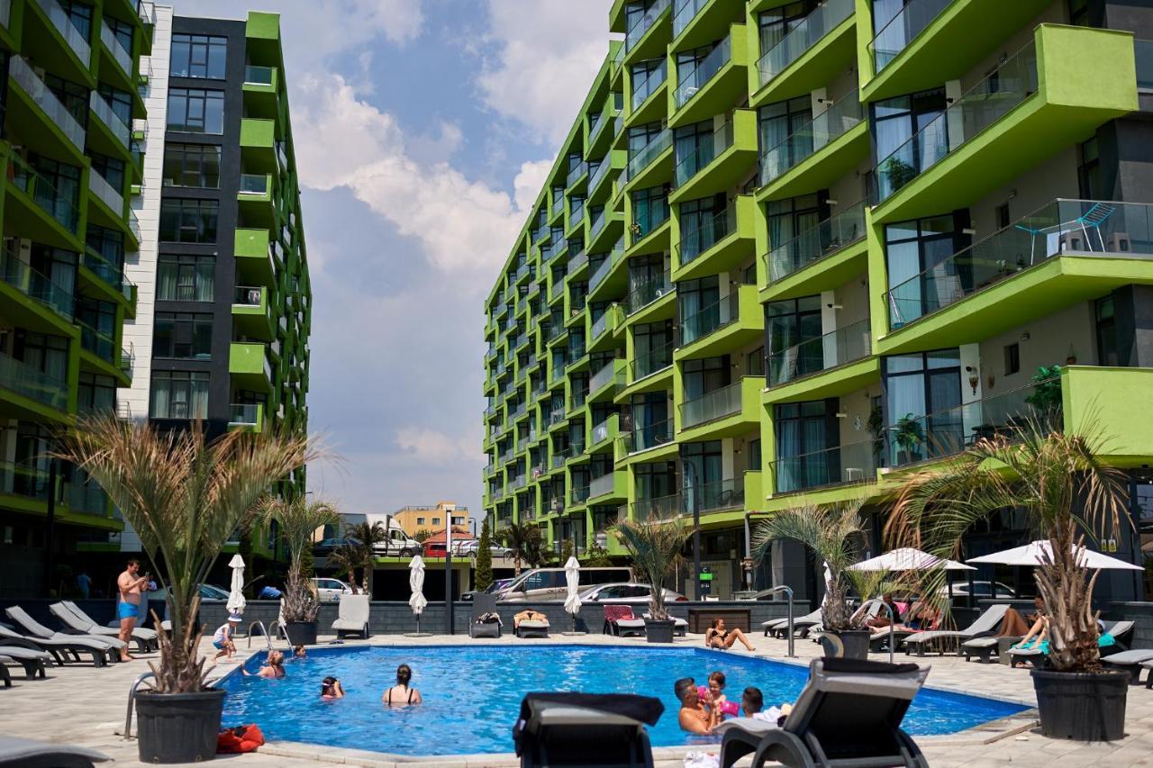 Nasty 24 Aparthotel Pool & Spa Mamaia Nord Năvodari Eksteriør billede